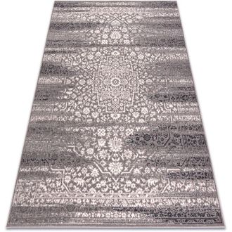 RugsX Alfombra Wool Angel 7888 / 52023 Roset&oacute;n Vintage Gris / Beige Beige 240x340 Cm