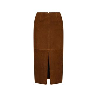 Rotate Rotate Birger Christensen, Dames, Rokken, Bruin, Maat: XS Su&egrave;de