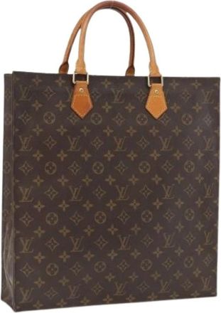 Louis Vuitton Pre-owned Tote Bags, female, Brown, Size: ONE SIZE Pre-owned Canvas Tote Bag