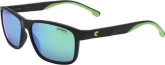 Carrera for Teens Unisex 54 mm Black Sunglasses