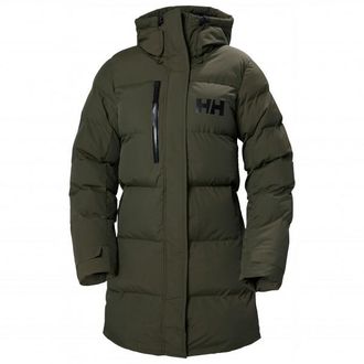 Helly Hansen Adore Puffy Parka Mantel f&uuml;r Damen | oliv
