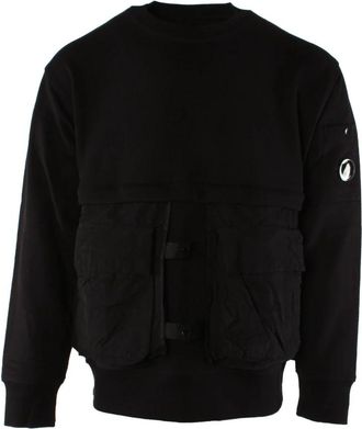 C.P. Company C.p. Company sweater - Heren - Zomerjassen - Zwart - 2XL - Katoen - Jassen