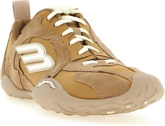 Balenciaga Mens Beige Polyester Athletic Sneakers