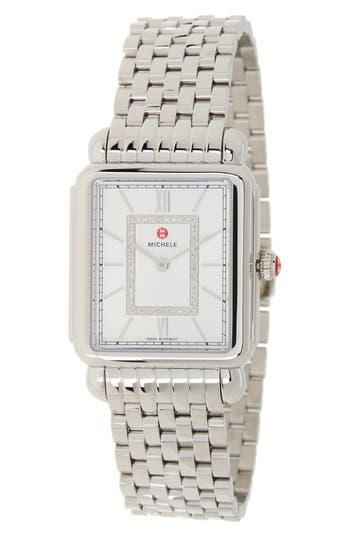 Nordstrom Silver Bracelet Watch with White Dial Bracelet Watch Bracelet Watch Fine Jewelry | Nordstrom main image 2