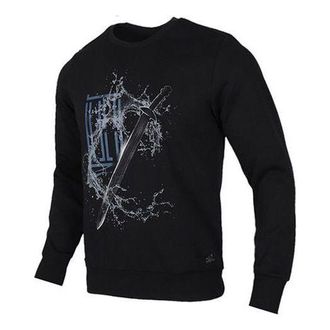 adidas SS20 Printing Casual Round Neck Black FK4483