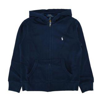 Polo Ralph Lauren Zip-throughs, male, Blue, Size: XL Sweatshirt