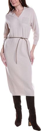 PESERICO Wool, Silk, & Cashmere-Blend Sweaterdress