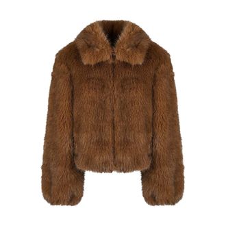 Canadian Giacca Alberta Collo - - Jackets - Donna - Marrone - S
