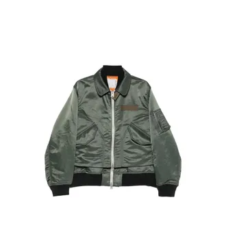 sacai Layered Zip-fastening Jacket