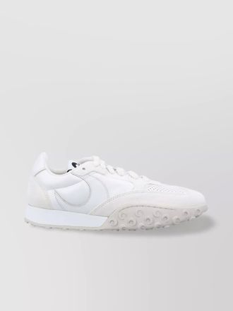 Marine Serre leather low-top sneakers