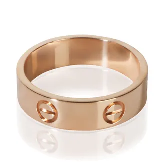 Cartier Pre-Owned Cartier Rose Gold Love Ring
