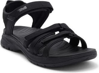 Teva Tirra Sport Hiking Sandal in Black/Black at Nordstrom, Size 8.5
