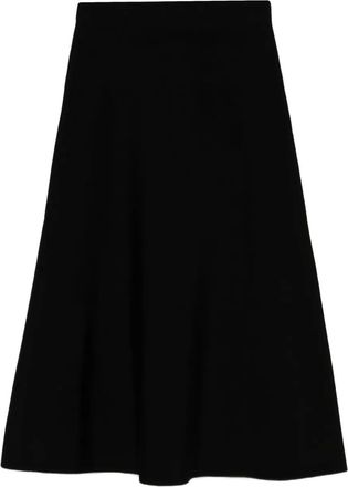 Emporio Armani Gonna svasata - Nero