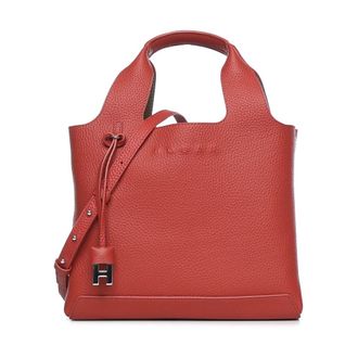 Hogan Tote Bags, female, Red, Size: ONE SIZE H01R Shopping Piccola
