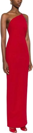 Solace London Alexandra Maxi Dress - Dames - Avondkleed - Rood - M - Kleedjes