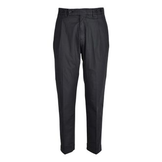 Berwich Pantalone - - Trousers - Uomo - Nero - S