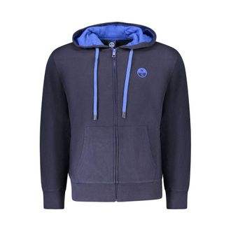 North Sails Blauwe Katoenen Heren Sweatshirt
