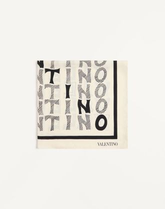 Valentino Garavani Le Fou de lArchive Silk Scarf from the Valentino Archive Wo