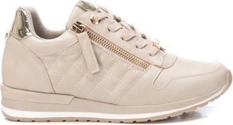 Xti Womens Trainer Sneakers In Beige