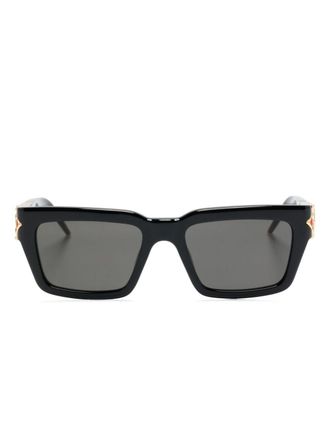 Casablanca rectangle-frame sunglasses - Black