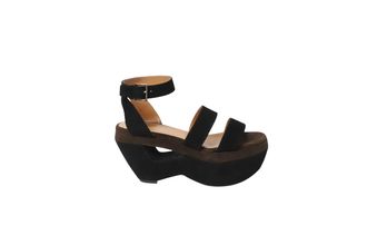 Alaia Alaia Pre-owned Womens Platform Sandals in Multicolor Suede - Multicolour - Size UK 3.5