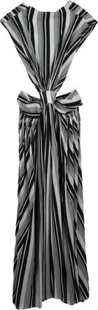 Philosophy di Lorenzo Serafini Lange Tule Jurk - Dames - Maxi kleedjes - Zwart - S - Tule - Kleedjes