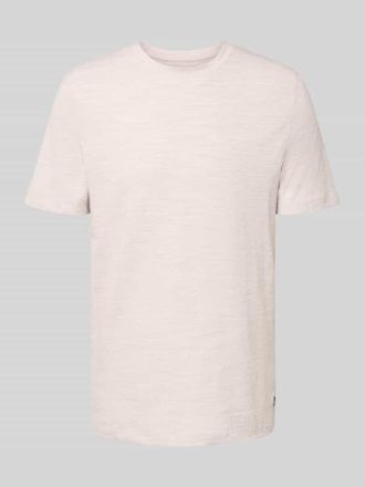 s.Oliver Red Label Regular Fit T-Shirt aus Baumwoll-Mix in Sand, Gr&ouml;&szlig;e XXL
