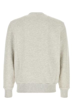 Autry Logo-Embroidered Cotton Sweatshirt - Gray