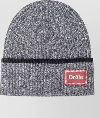 Dr&ocirc;le de Monsieur merino wool beanie
