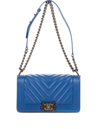 Chanel Boy Chanel schoudertas - Blauw