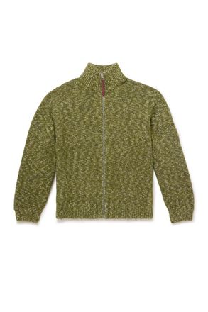 Loewe Logo-Jacquard Knitted Cardigan