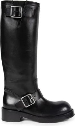 Ann Demeulemeester High Boots - Dames - Hoge Laarzen - Zwart - 37 EU - Schoenen