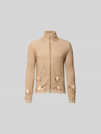 Maison Margiela Slim Fit Jacke im Used-Look in Sand, Gr&ouml;&szlig;e XL