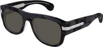 Gucci Authentieke stijlvolle brillen met eersteklas service - Heren - Zonnebrillen - Grijs - 54 MM - Accessoires