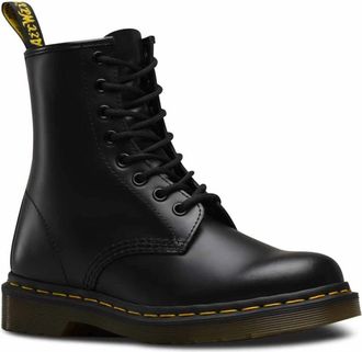 Dr. Martens Klassieke leren militaire laars - Heren - Veterlaarzen - Zwart - 42 EU - Leer - Schoenen