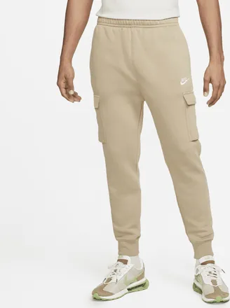 Nike Mens Nike Sportswear Club Fleece Cargo Pants in Brown | CD3129-247