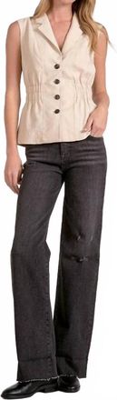 Elan Vira Vest In Natural