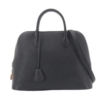 Herm&egrave;s Pre-owned Vintage Handbag - Dames - Pre-owned - Zwart - Maat: ONE Size Leer