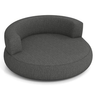 Costway Costway Inflatable Couch Blow Up Lounger Air Sofa w/Detachable Cover &Armrests in Grey