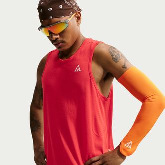 Nike Mens Nike ACG Solar Chase Dri-FIT ADV Tank Top in Red | IO9689-696