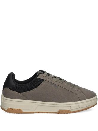 HUGO BOSS lace-up panelled sneakers - Grey