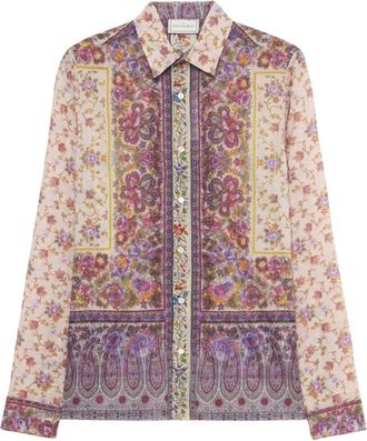 Pierre-Louis Mascia Stich Shirt - Dames - Overhemden - Veelkleurig - XS - Overhemden