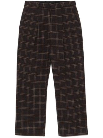 R13 straight-leg trousers - Brown