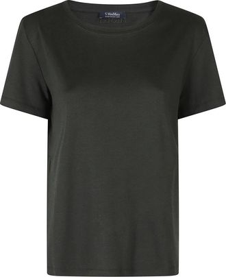 Max Mara Segale - Dames - T-shirts - Groen - S - Nylon - Tops