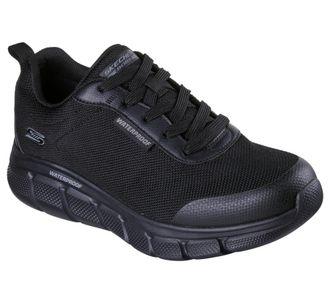Skechers Waterproof Shoe for Men - BOBS Sport B Flex - Rainy Edge in Black, 13
