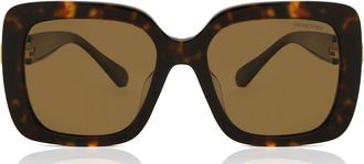 Swarovski SK6001F Asian Fit Polarized 100283 Womens Sunglasses Tortoiseshell Size 55