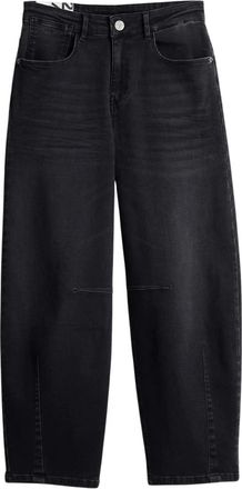 OPUS Lissie Boldy - Dames - Jeans - Zwart - Maat: W34 L28 Denim