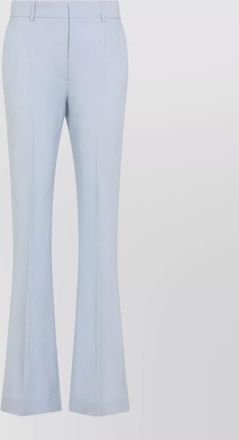 Sportmax fragola tailored flare viscose blend trousers