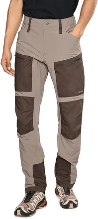 Fj&auml;llr&auml;ven Keb Agile Trousers Mens Casual Pants Suede Brown-dark Olive : 46 (US Mens 30-31) 32, Polyamide/Elastane