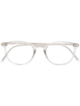 Oliver Peoples Finley Vintage round-frame glasses - unisex - Acetate - 49 - Neutrals